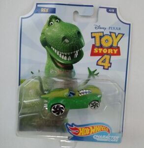 Hot Wheels Toy Story 4 Rex Green Car